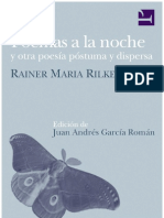 Reiner Maria Rilke Poemas a La Noche