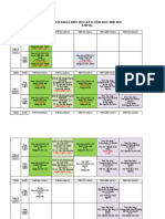 Thời Khóa Biểu Học Kỳ Ii Năm Học 2020-2021 Lớp D4