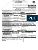 Solicitud Derecho Penal