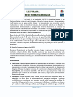 TEXTO N 1-El Agua Es Un Derecho Humano