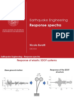 Response Spectra: Earthquake Engineering