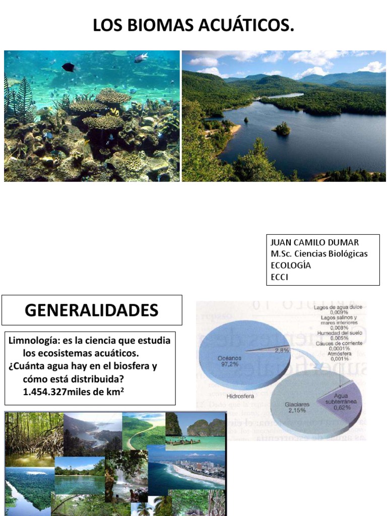 Biomas Acuáticos | PDF | Arrecife de coral | Oceanografía Física