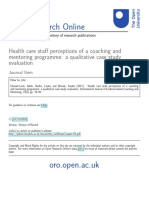 4. 2017_Health Care Staff Perceptions of a Coaching and Mentoring Programme a Qualitative Case Study Evaluation