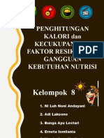 Kebutuhan Nutrisi KLP 8