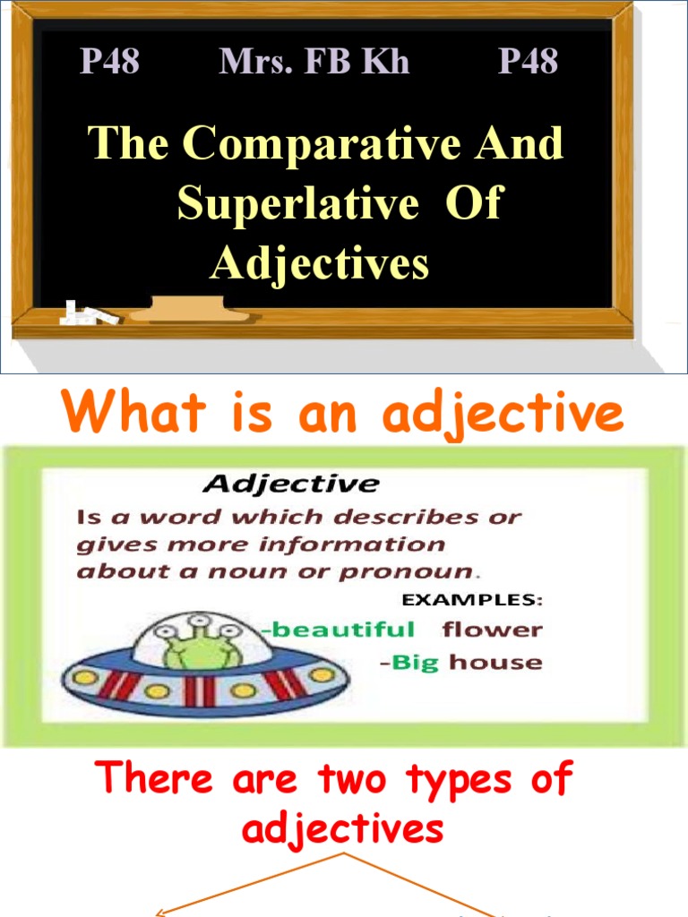 Comparative and Superlative of Adjectives | PDF | Language Families ...