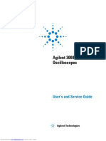 Agilent 3000 Series Oscilloscopes: User's and Service Guide
