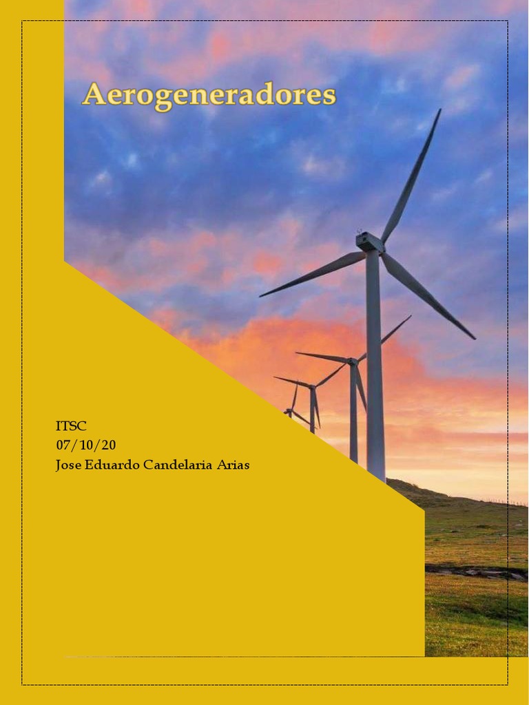 Componentes y Funcionamiento de Aerogeneradores | PDF | Turbina eólica ...