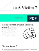 Are You A Victim