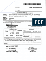 Cédula de Notificación (Muy Urgente) : P Éii Imm WM'