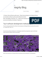 Top 4 Software Development Methodologies