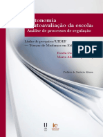 Autonomia e Autoavaliacao-Analise de Processos de Regulacao