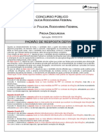 cespe-2019-prf-policial-rodoviario-federal-discursiva-gabarito