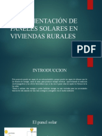 Implementación de Paneles Solares en Viviendas Rurales