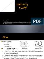 Lecture-4 Flow: Ch-9: Flow Book: Introduction To Instrumentation, Sensors, and Process Control by William C Dunn