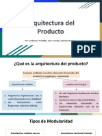 Arquitectura Del Producto