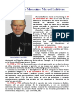 Biografía de Mons. Marcel Lefebvre, fundador de la Fraternidad Sacerdotal San Pío X