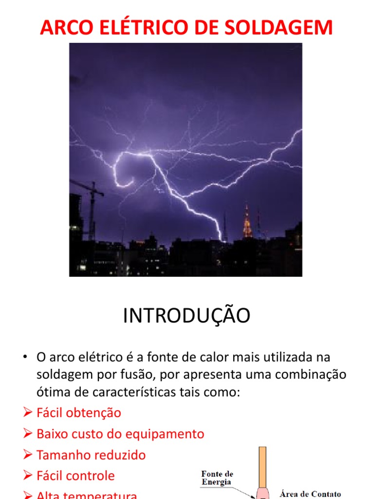 Características do Arco Elétrico na Soldagem | PDF | Plasma (Física ...