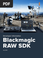 Blackmagic RAW SDK