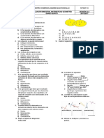 Bimestral de Matemáticas 5 I Periodo