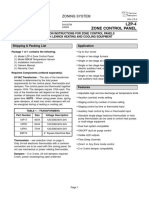 LZP-4 Zone Control Panel: Zoning System