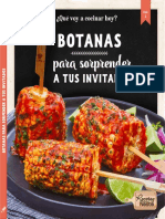 Botanas para Sorprender A Tus Invitados