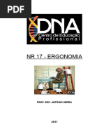 APOSTILA - CURSO LIVRE DE ERGONOMIA