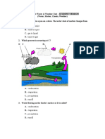 Assessment Water & Weather Unit