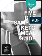 Five DAY Sample Guide: Keto Meal