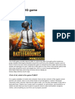 The PUBG Game