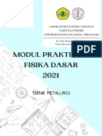 6d. Modul PFD T.metalurgi 2021
