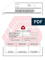 GROGOL-SOP-HSE-05-Identifikasi Dan Tindakan Untuk Mengatasi Risiko Mutu