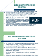 Requisitos de Acceso