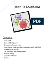 Introduction To CAD/CAM