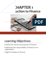 Chap 1 What Is Finance