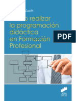 Cómo Realizar La Programación Didáctica en Formación Profesional - José Lozano Luzón