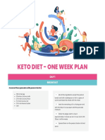 Keto Diet - One Week Plan: Breakfast