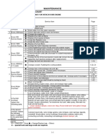 Regular Maintenance Chart