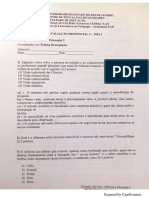 AP3 - Ciências na Educação 2 - 2015