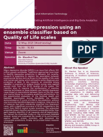 webinar-12May-Detecting depression using an ensemble classifier based on Quality of Life scales