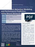webinar-10May-MOOC Student Behaviour Modeling and Performance Prediction using Neural Networks