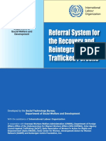 Referral System For The Recovery and Reintegration of Trafficked Person