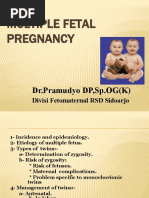 Twin Pregnancy, Materi DM Rsud Sda