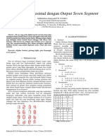 Dekoder Heksadesimal Dengan Output Seven Segment: M Rahadian Alamsyah P W 13518011