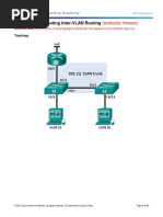 Lab - Troubleshooting Inter-VLAN Routing (Instructor)