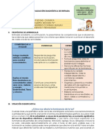 EVALUACION DIAGNOSTICA C y T 4° - MARZO 2021