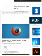 Conoce Los Principales Requisitos para Instalar Mozilla Firefox