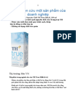 Y3: Nghiên cứu một sản phẩm của doanh nghiệp: Sữa Tươi Tiệt Trùng Nguyên Chất TH True MILK 180 ml
