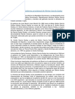 Análisis Sobre Gobierno Provisional de Héctor García Godoy #30