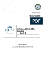 Digital Logic and Design Lab 2 Report