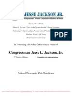 Birthday Celebration For Jesse Jackson